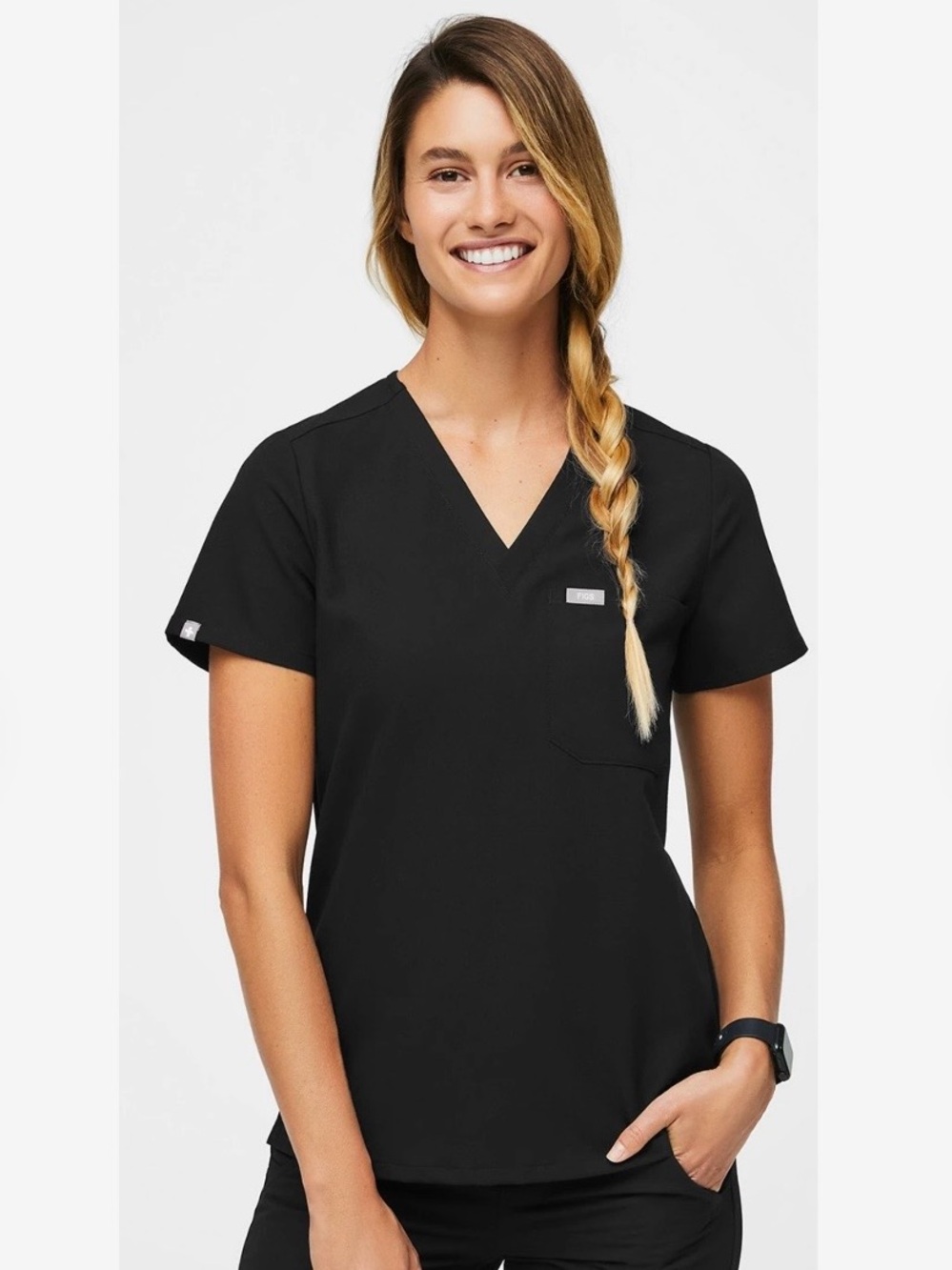 Figs Catarina One-Pocket Scrub Top